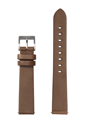 16mm Veg Tanned Leather Band - Olive