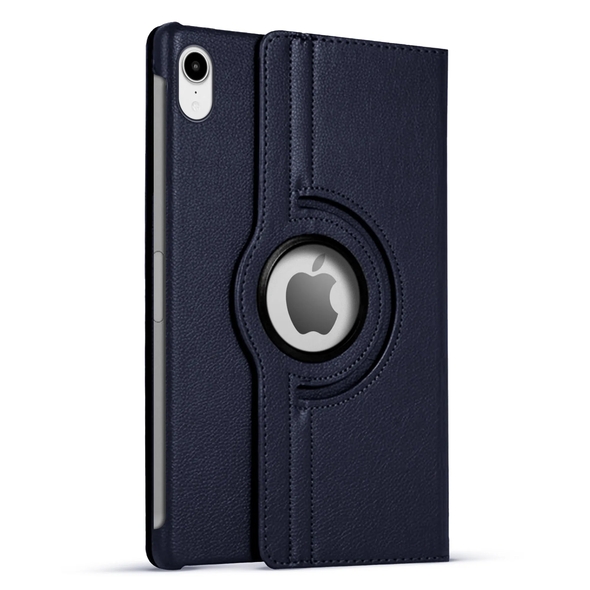 360 Degree Rotating PU Leather Tablet Flip Cover For Apple iPad Mini (6th Generation)