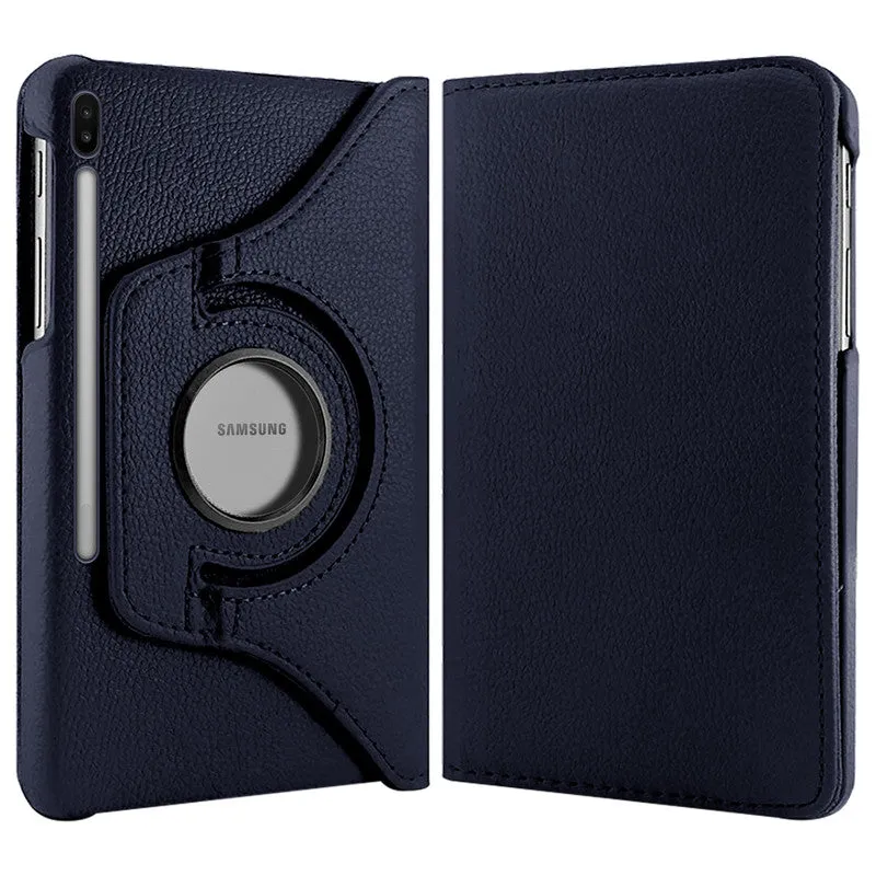 360 Degree Rotating PU Leather Tablet Flip Cover For Samsung Galaxy Tab S6 SM-T860