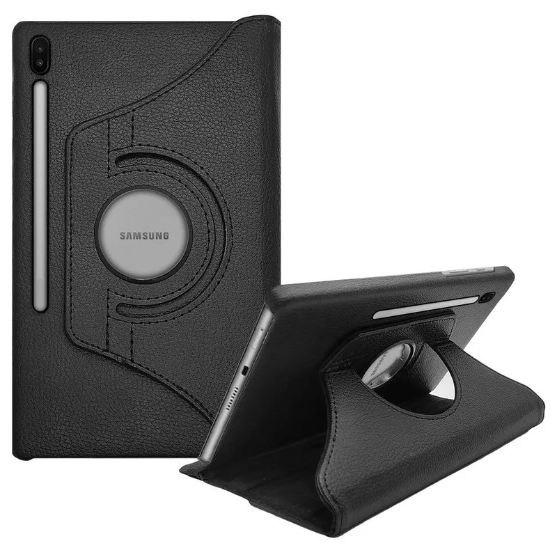 360 Degree Rotating PU Leather Tablet Flip Cover For Samsung Galaxy Tab S6 SM-T860