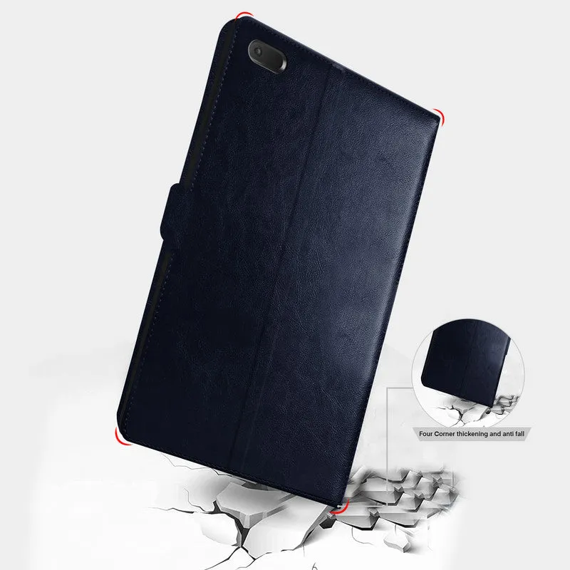 360 Degree Rotating PU Leather Tablet Flip Cover For Tab E7 Tablet (TB-7104F)