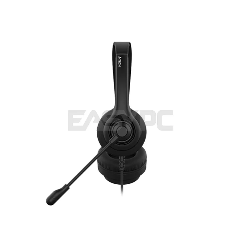 A4Tech HU-8 USB Stereo Rotatable Mic, Light Weight, High Performance Headset