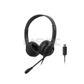 A4Tech HU-8 USB Stereo Rotatable Mic, Light Weight, High Performance Headset