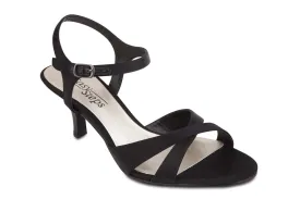 Abbey Heel in Black Patent