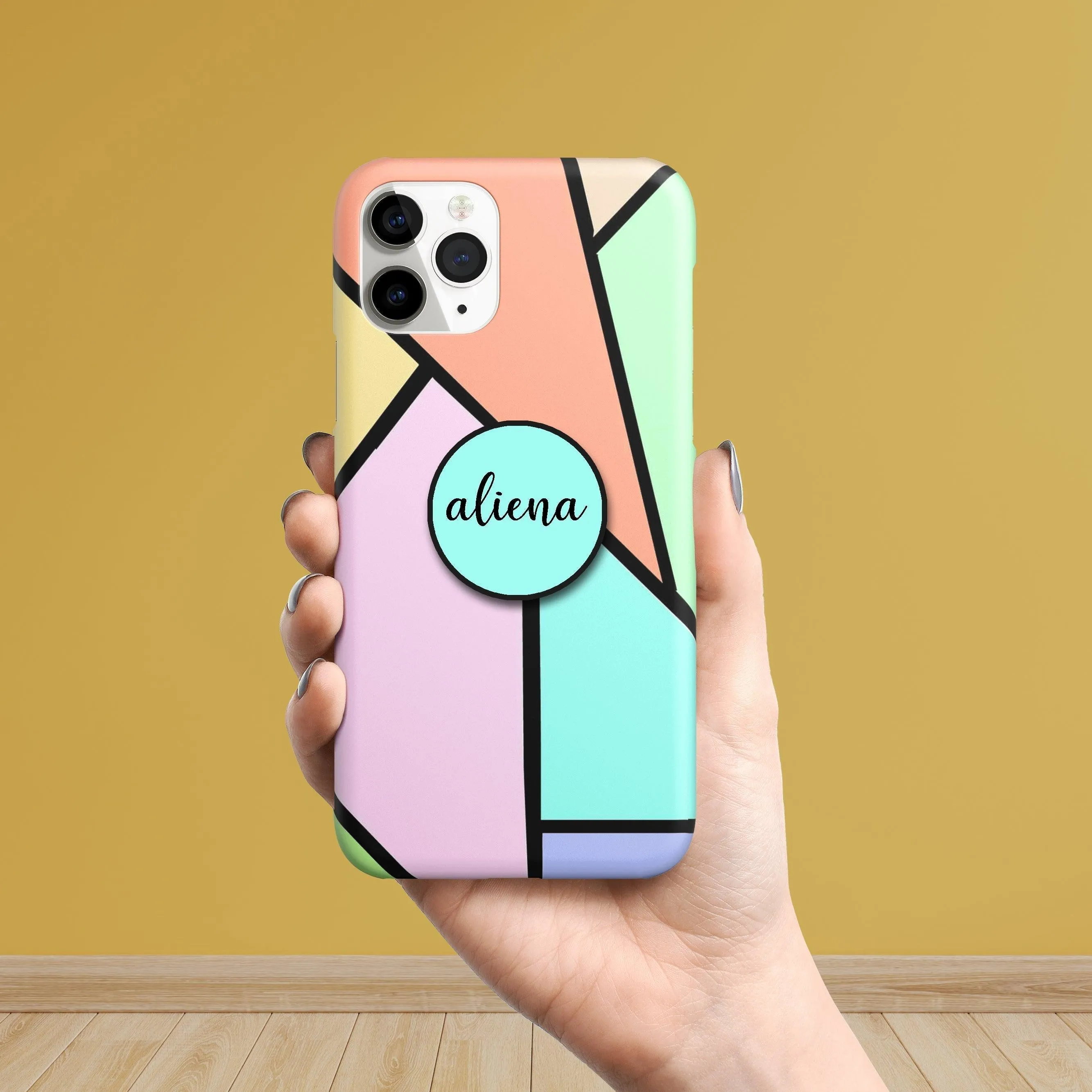 Abstract Pastel Color Design Of Pattern Phone Case Cover