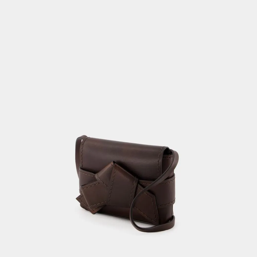 ACNE STUDIOS Mini Chic Leather Handbag