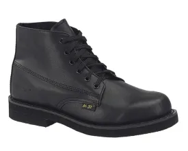 AdTec Mens Black Amish Boot Full Grain Leather Work