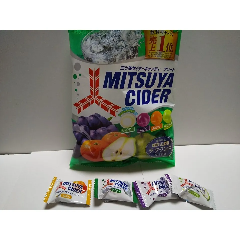 Asahi Mitsuya Cider Assorted Fruits Candy 112g