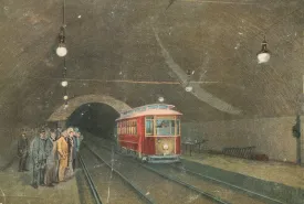 Atlantic Station on the East Boston Tunnel Line