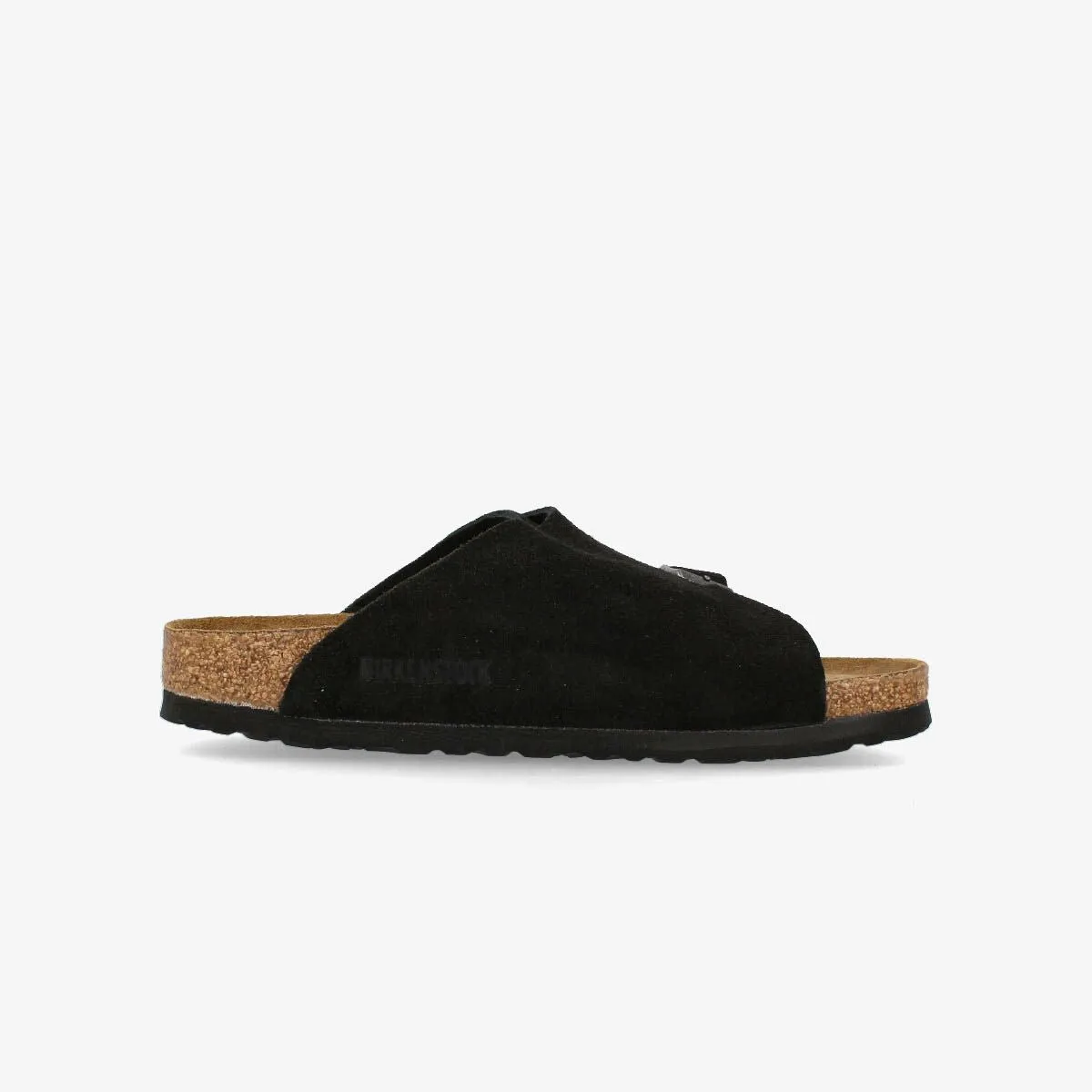 BIRKENSTOCK ZURICH SOFT FOOTBED BLACK SUEDE LEATHER 【NARROW】