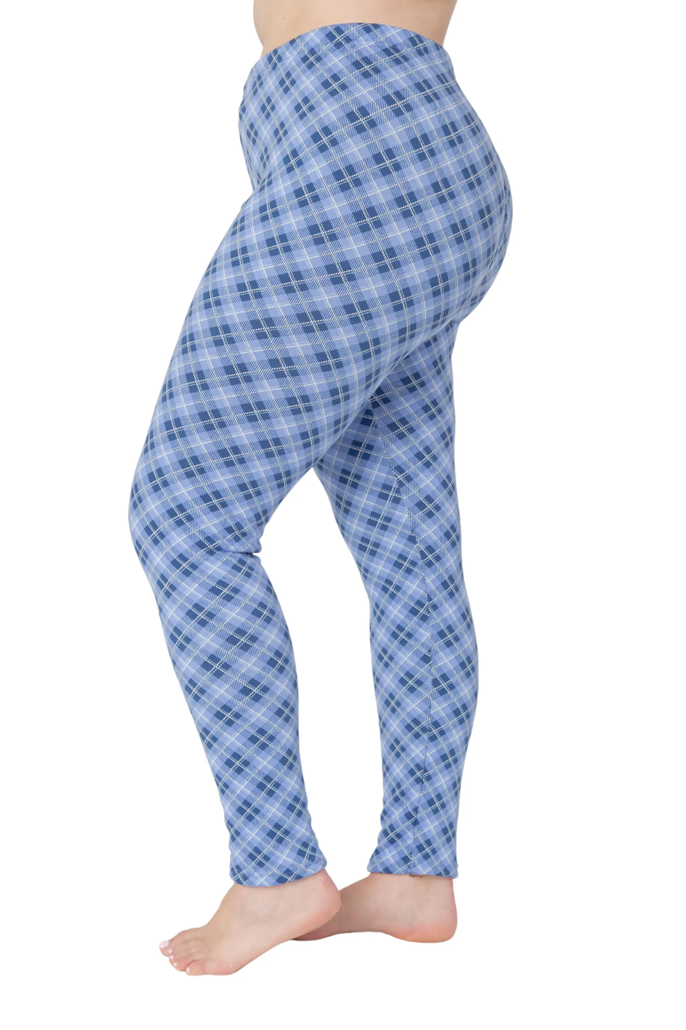 Blue Checker - Cozy Lined