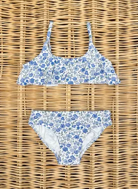 Blue flowers rouches Bikini