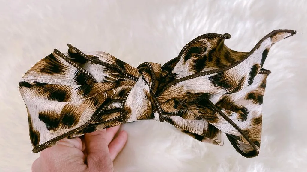 Bow Animal Printed Headband