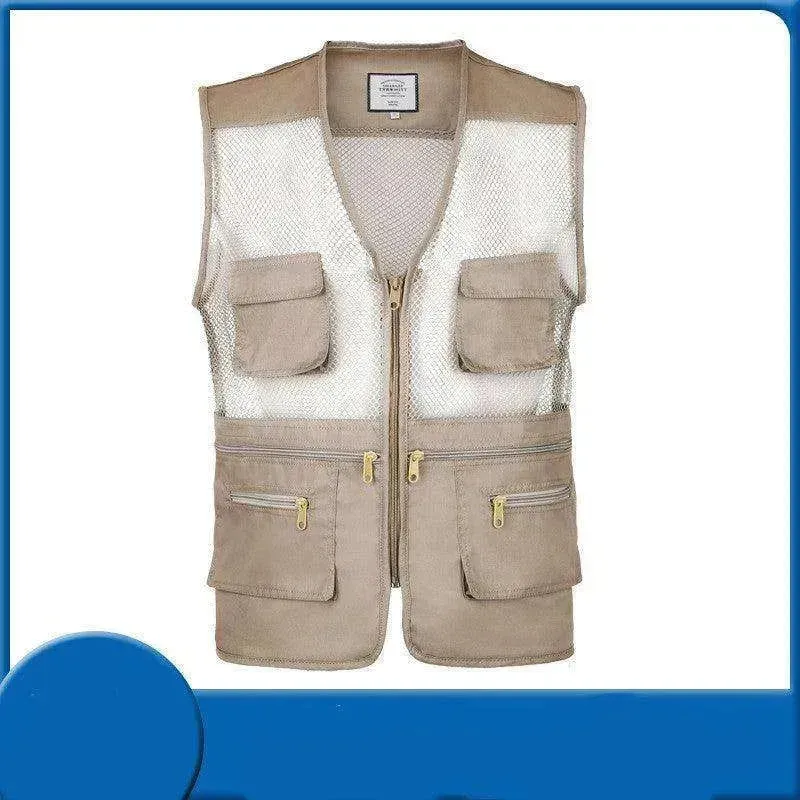 Breathable Fashion Personality Summer Vest Men