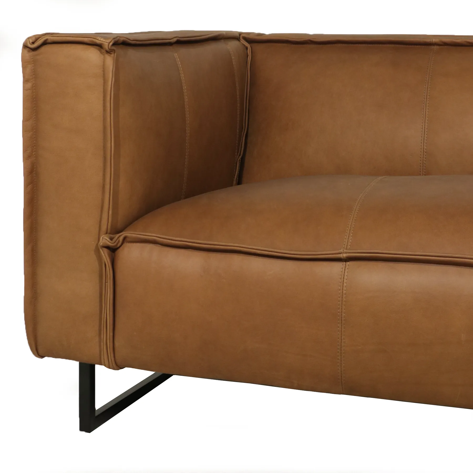 Brentwood 86" Leather Sofa