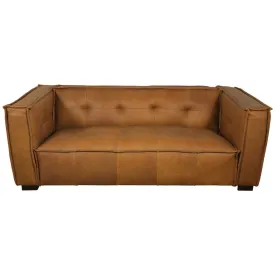 Brio Cognac Leather Sofa