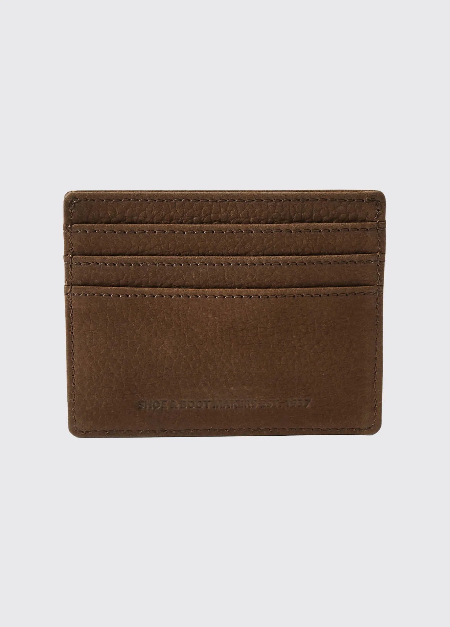 Brooklodge Mens Card Holder - Walnut