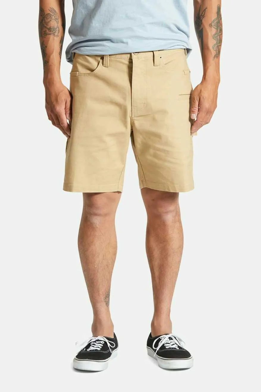 Builders Carpenter Stretch Short - Sand