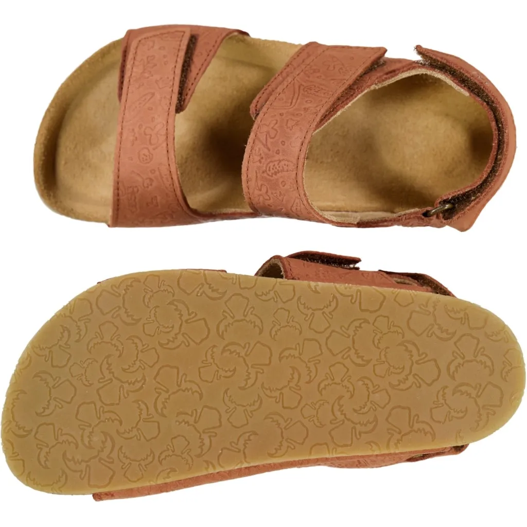 Cameron sandal - amber brown