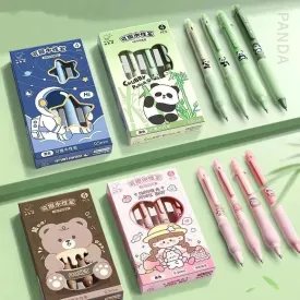 Cartoon Chubby Panda Erasable Pen for School Children