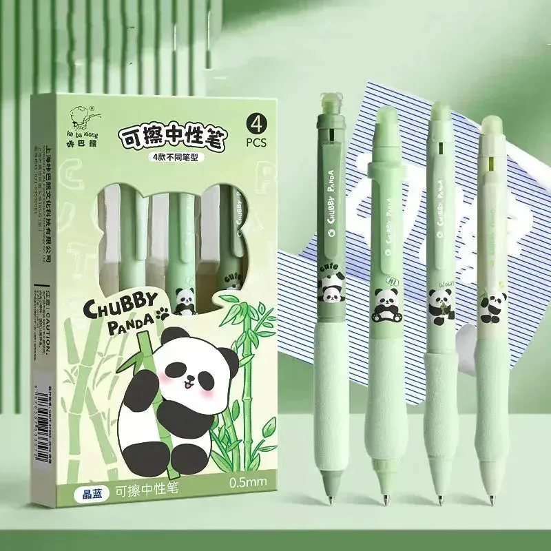 Cartoon Chubby Panda Erasable Pen for School Children