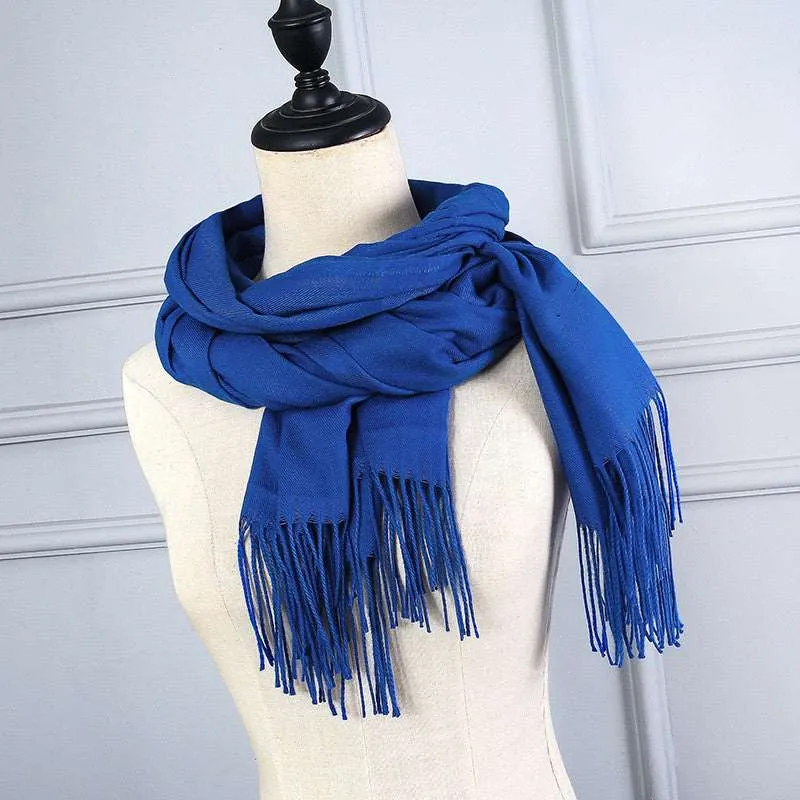 Cashmere Korean Solid Color Scarf