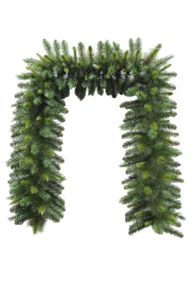 Christmas Garland <br> 9ft Ponderosa Pine Window or Door Garland (2.74m)