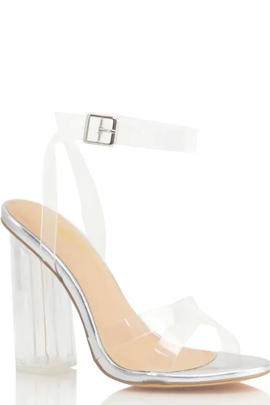 Chunky Lucite Heel