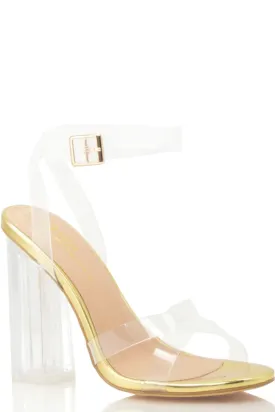 Chunky Lucite Heel