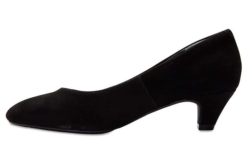 Colette Heel in Black Suede