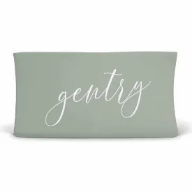 Color Story | Moss Personalized Changing Pad Cover