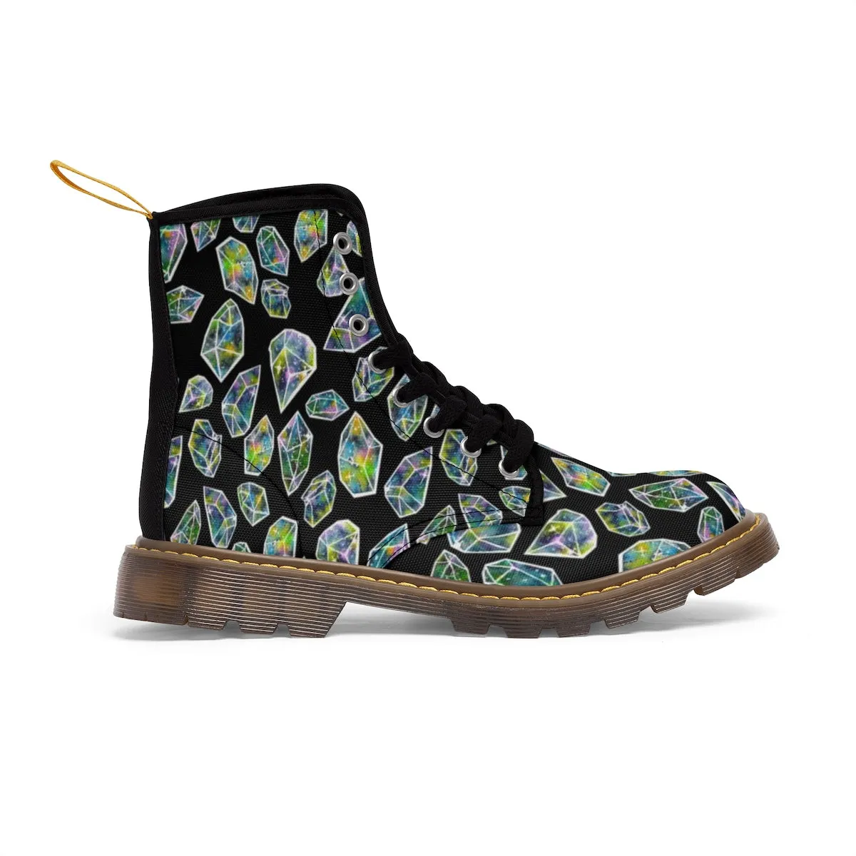 Cosmic Crystal Men's Martin Boots