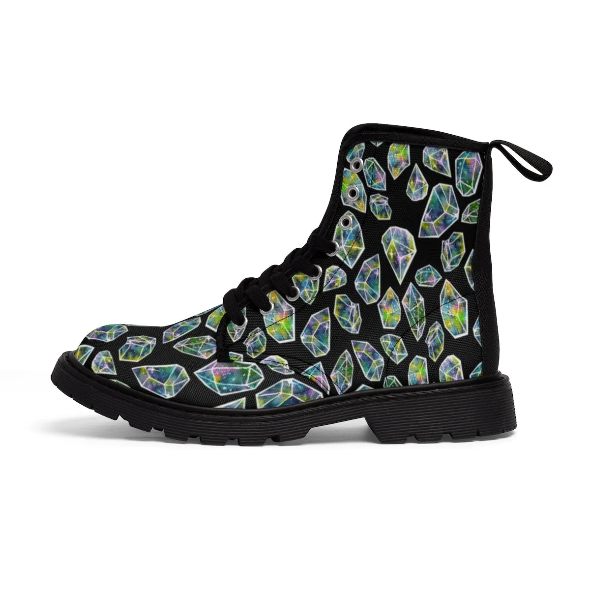 Cosmic Crystal Men's Martin Boots