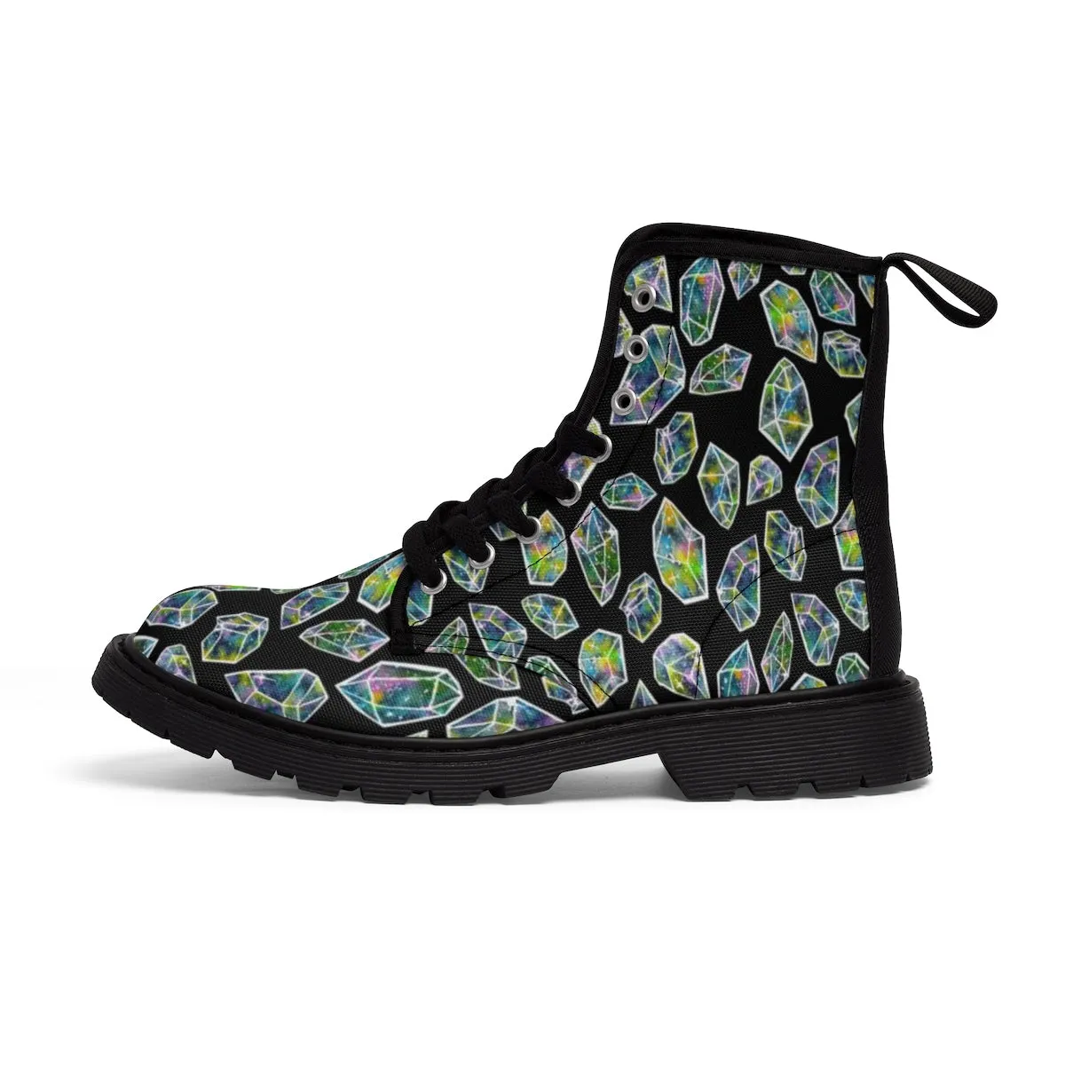 Cosmic Crystal Men's Martin Boots