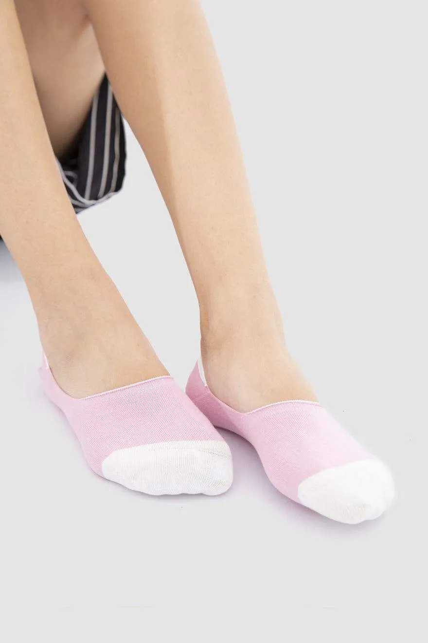 Cotton Invisible Socks - 3 Pairs