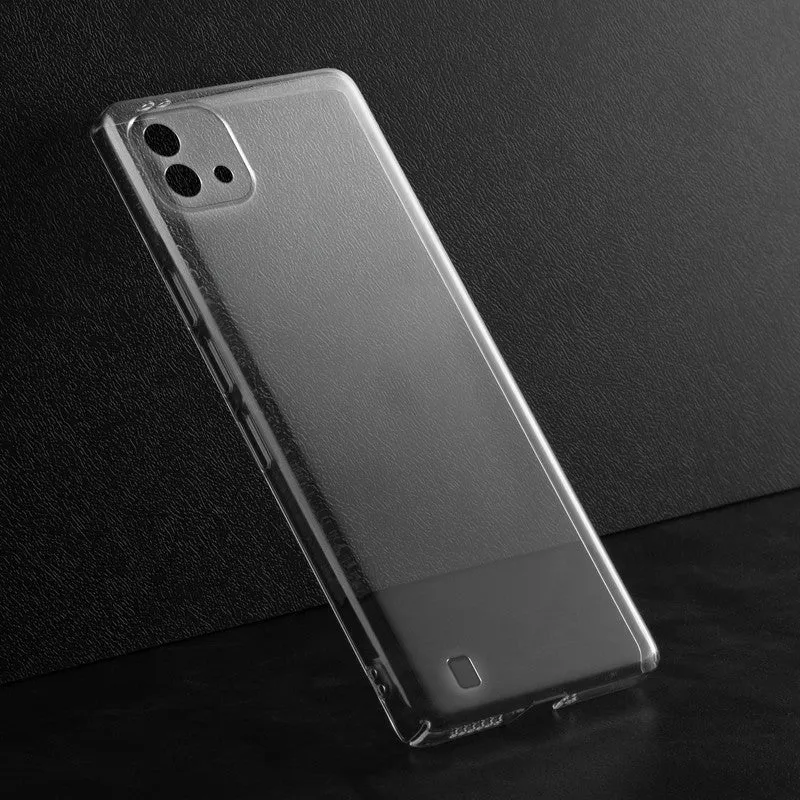 Crystal Clear Hard Back Anti-Yellowing Phone Case For Realme C11 2021