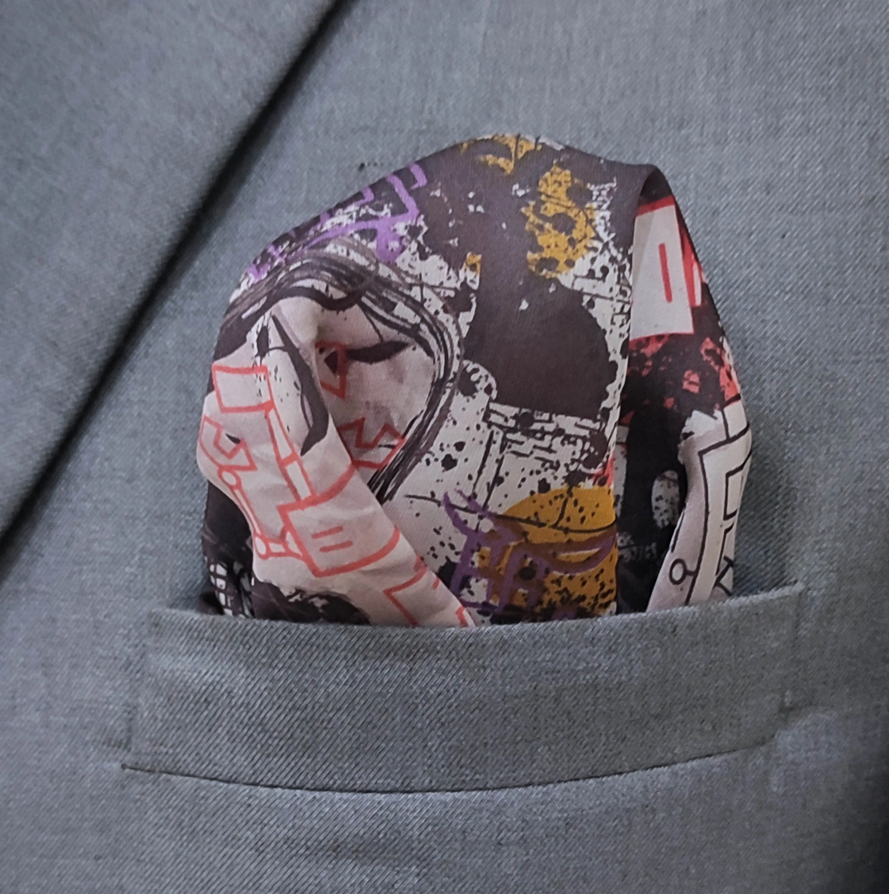 Doodle Do Silk Pocket Squares