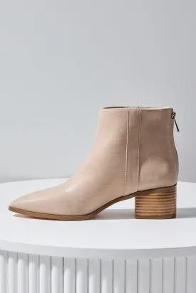 Edith Mushroom Burnished Low Boot