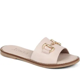 Emillina Leather Buckle Mule Sandal - EMILLINA / 323 646