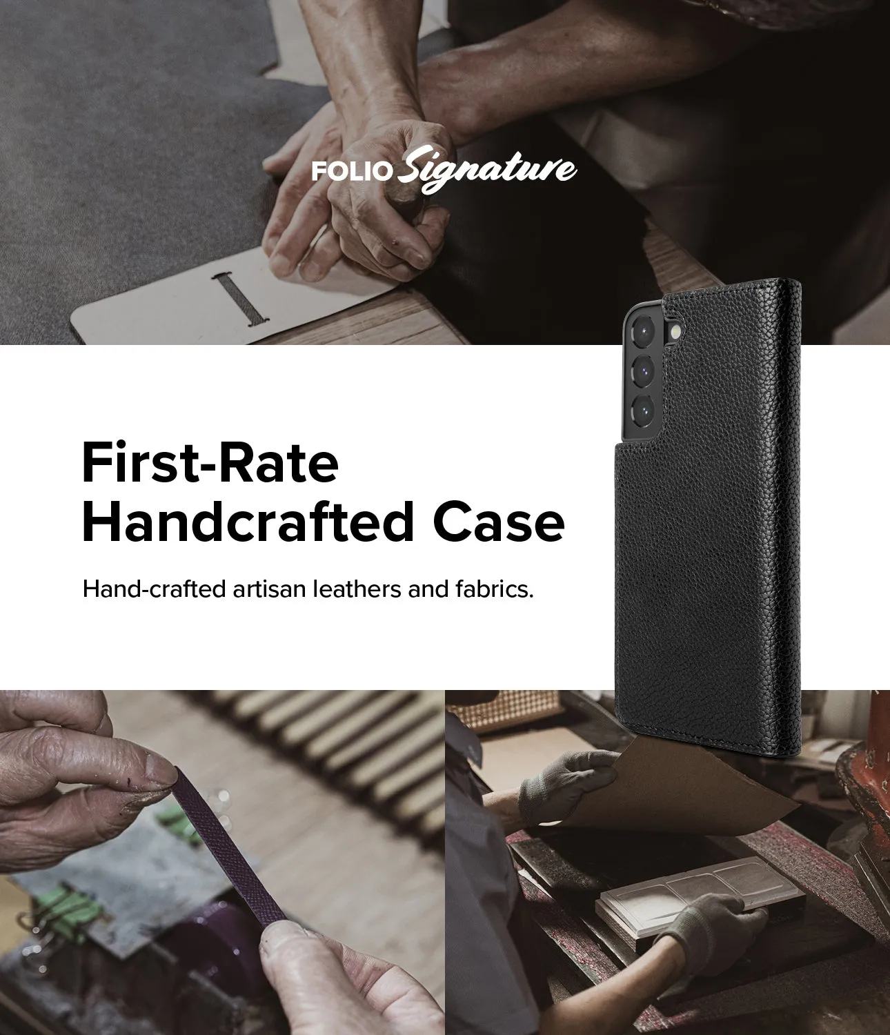 Galaxy S22 Plus Case | Folio Signature Standard