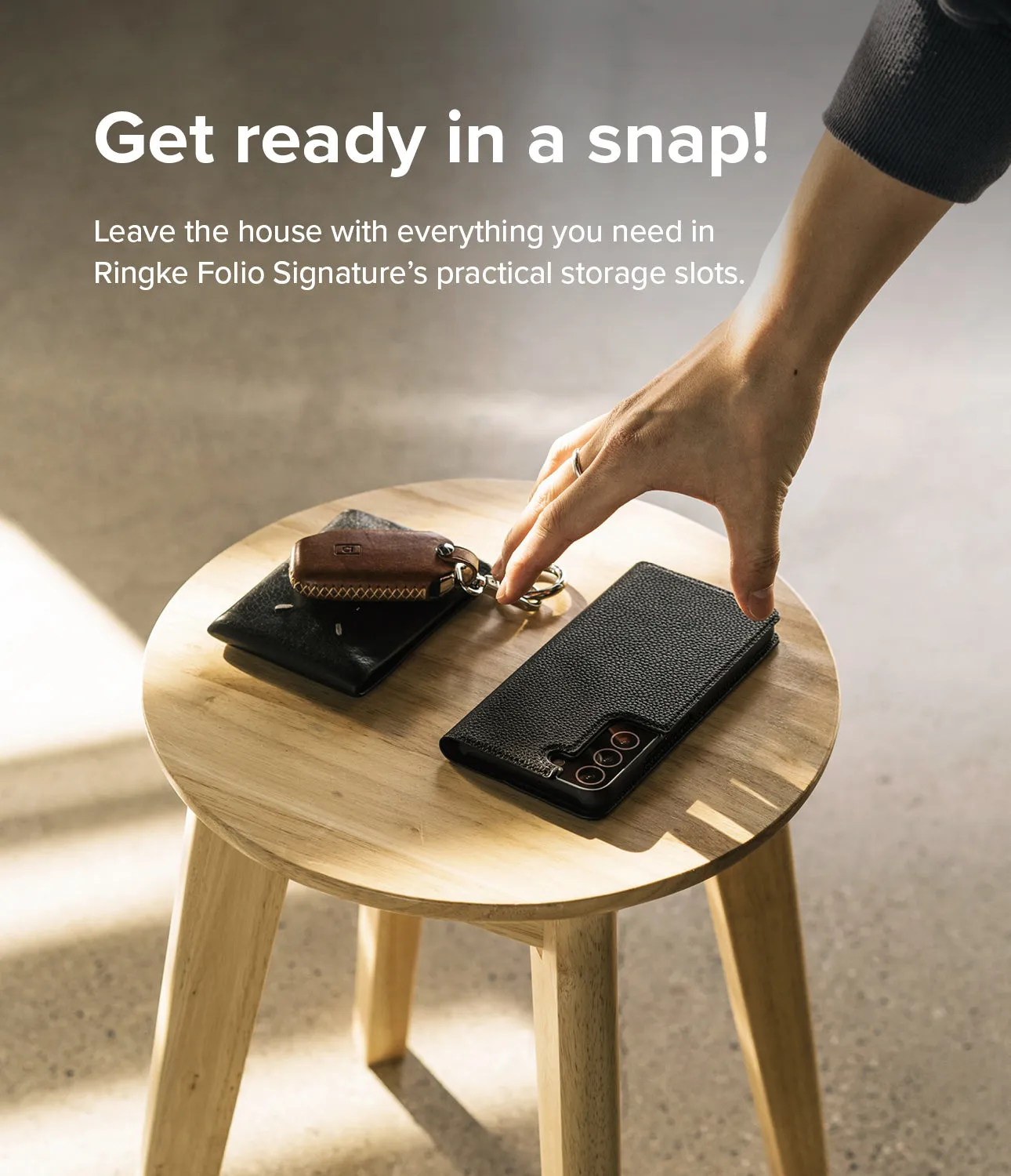 Galaxy S22 Plus Case | Folio Signature Standard