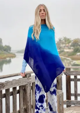 Ganesha Poncho - Ombre Dye