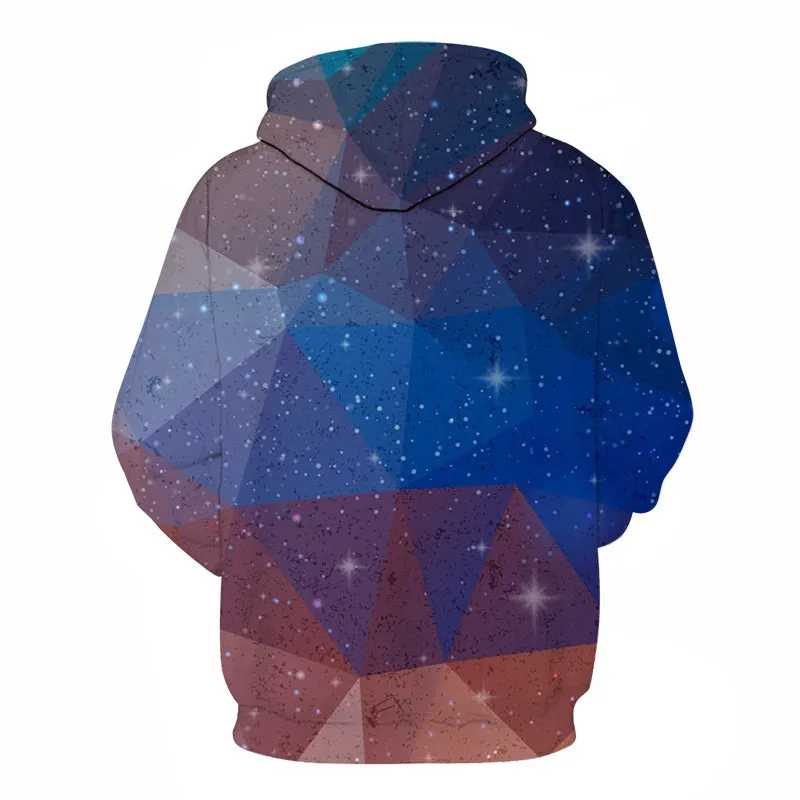 Geometric Space Art Hoodie