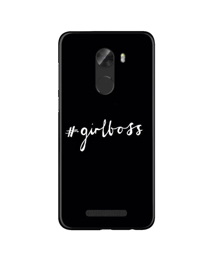 #GirlBoss Mobile Back Case for Gionee A1 Lite (Design - 266)