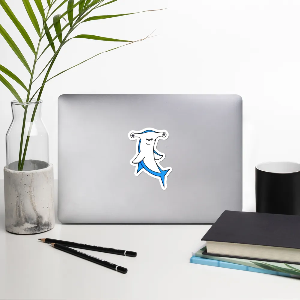 Hammerhead Shark 4" Vinyl Sticker