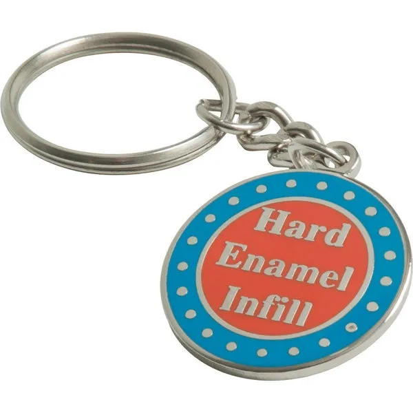 Hard Enamel Keyring