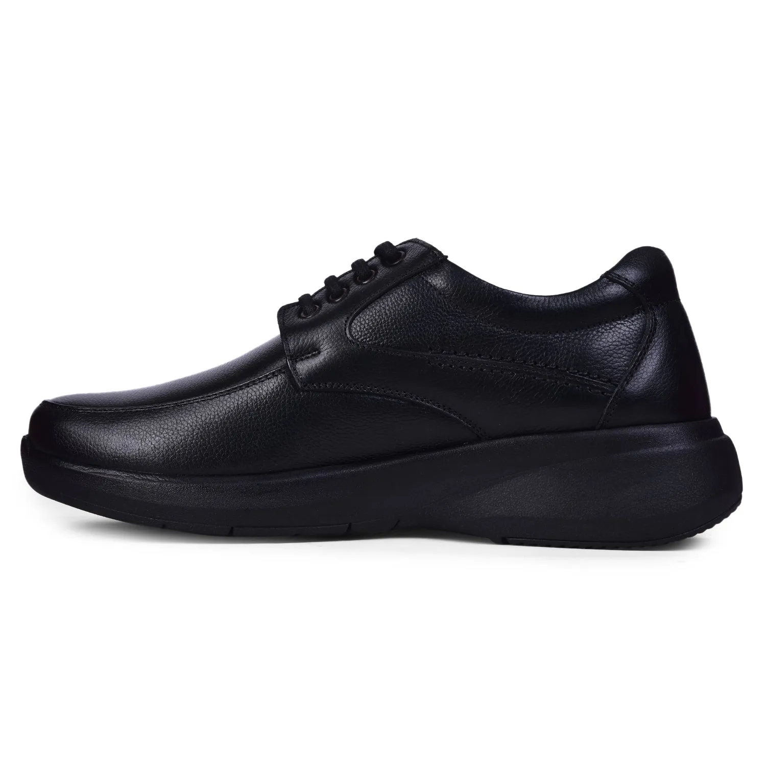 Healers Black Formal Mocassin Shoes For Men E823-03 By Liberty