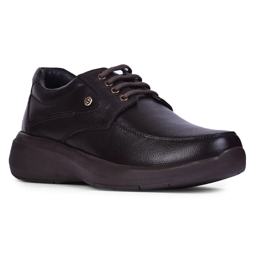 Healers Brown Formal Mocassin Shoes For Men E823-03 By Liberty