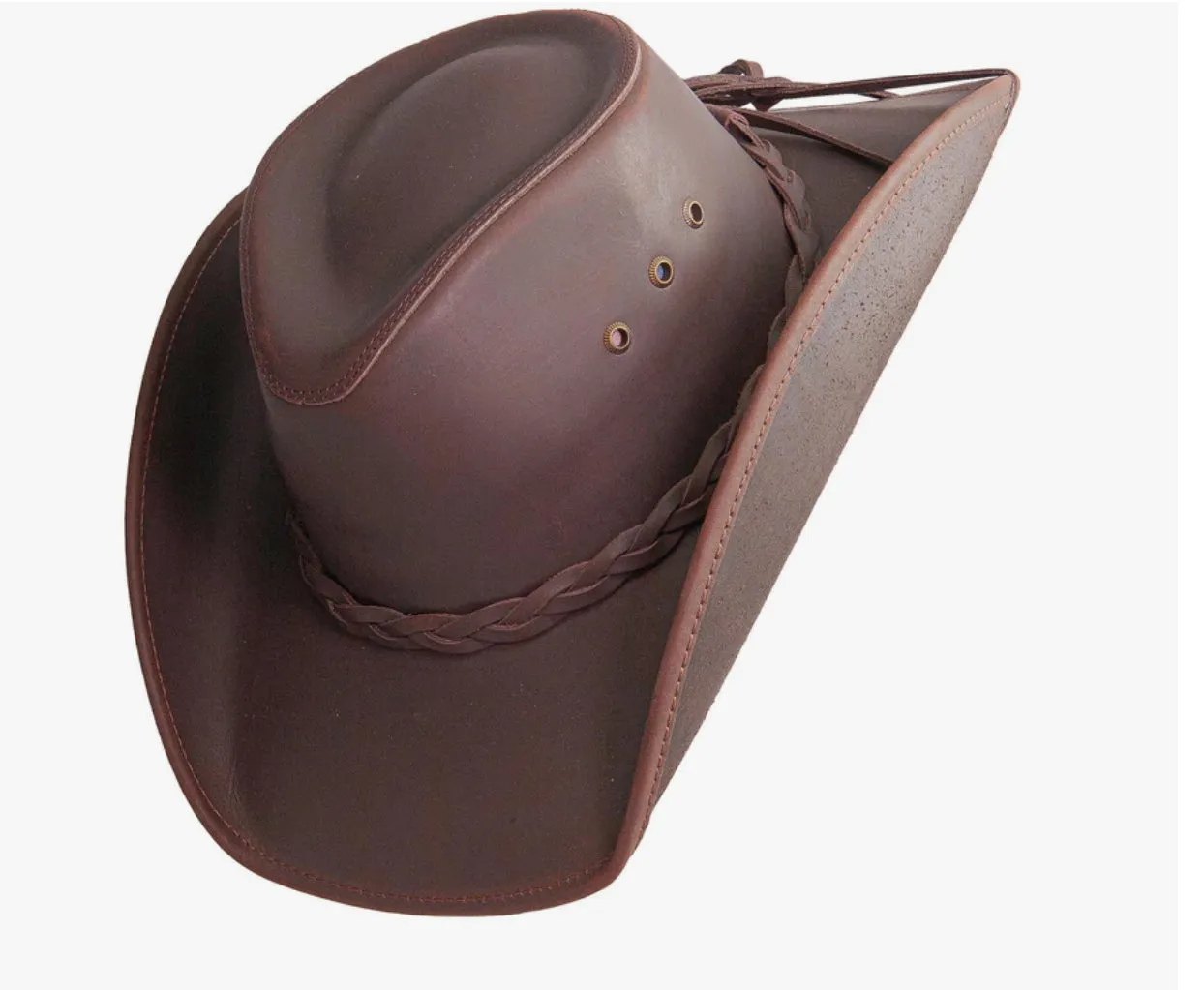 Hollywood Leather Cowboy Hat