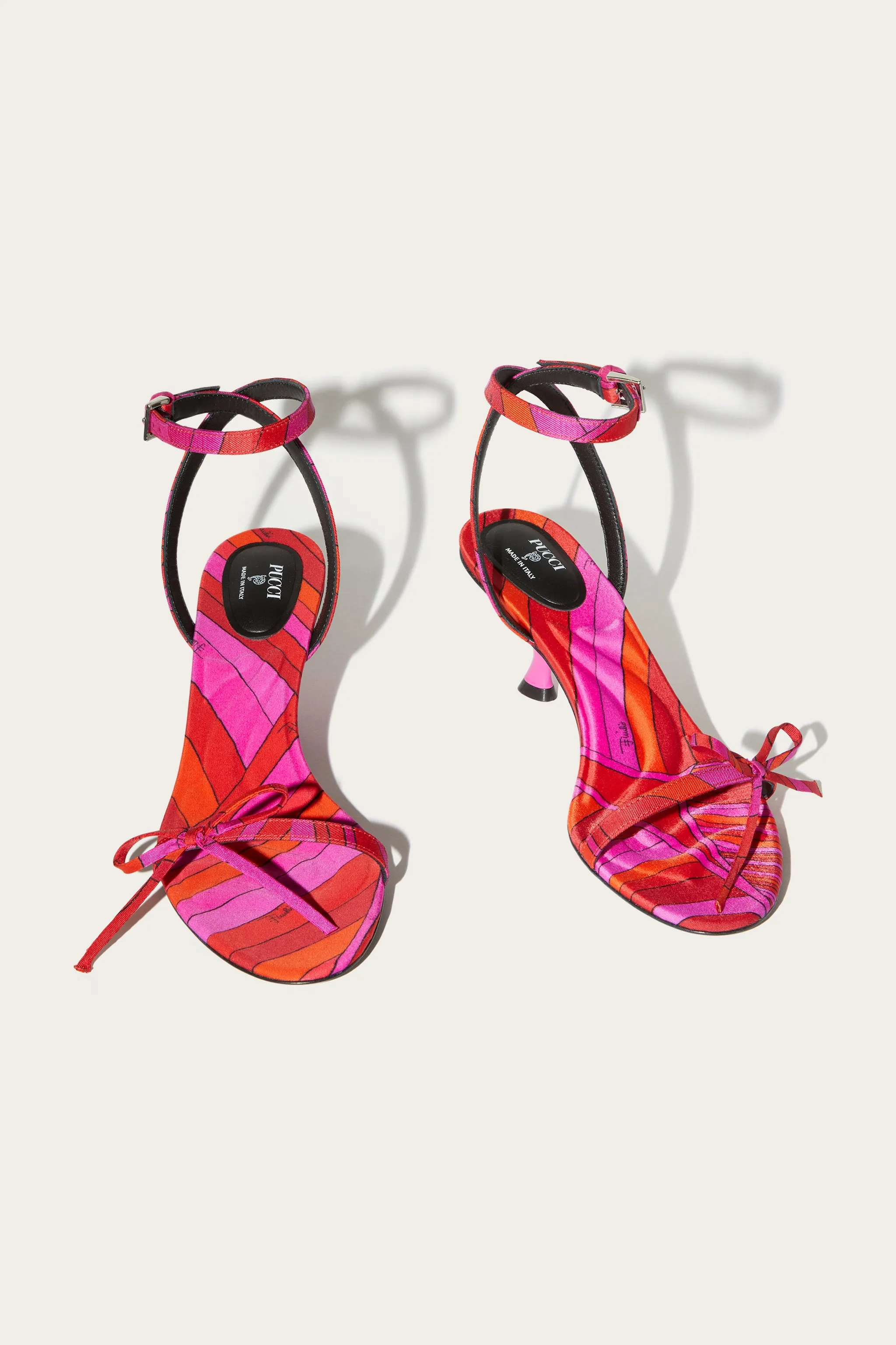 Iride-Print Sandals